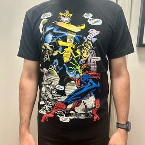 Mask and Disguise Thanos Spider-Man Graphic Men's T-Shirt